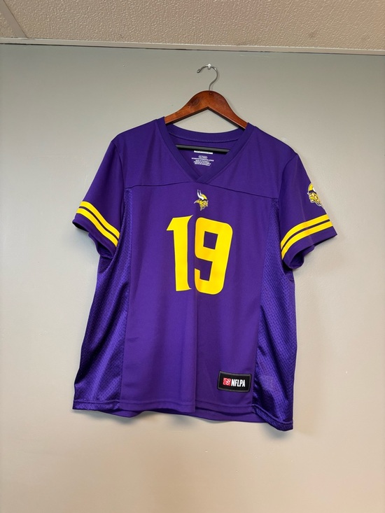 NFL Tops - NFL Women's Minnesota Vikings Team Apparel V-Neck Jersey